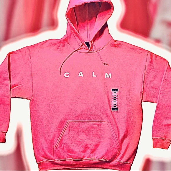 NWT Five seconds of summer CALM Pink hoodie - Picture 3 of 14